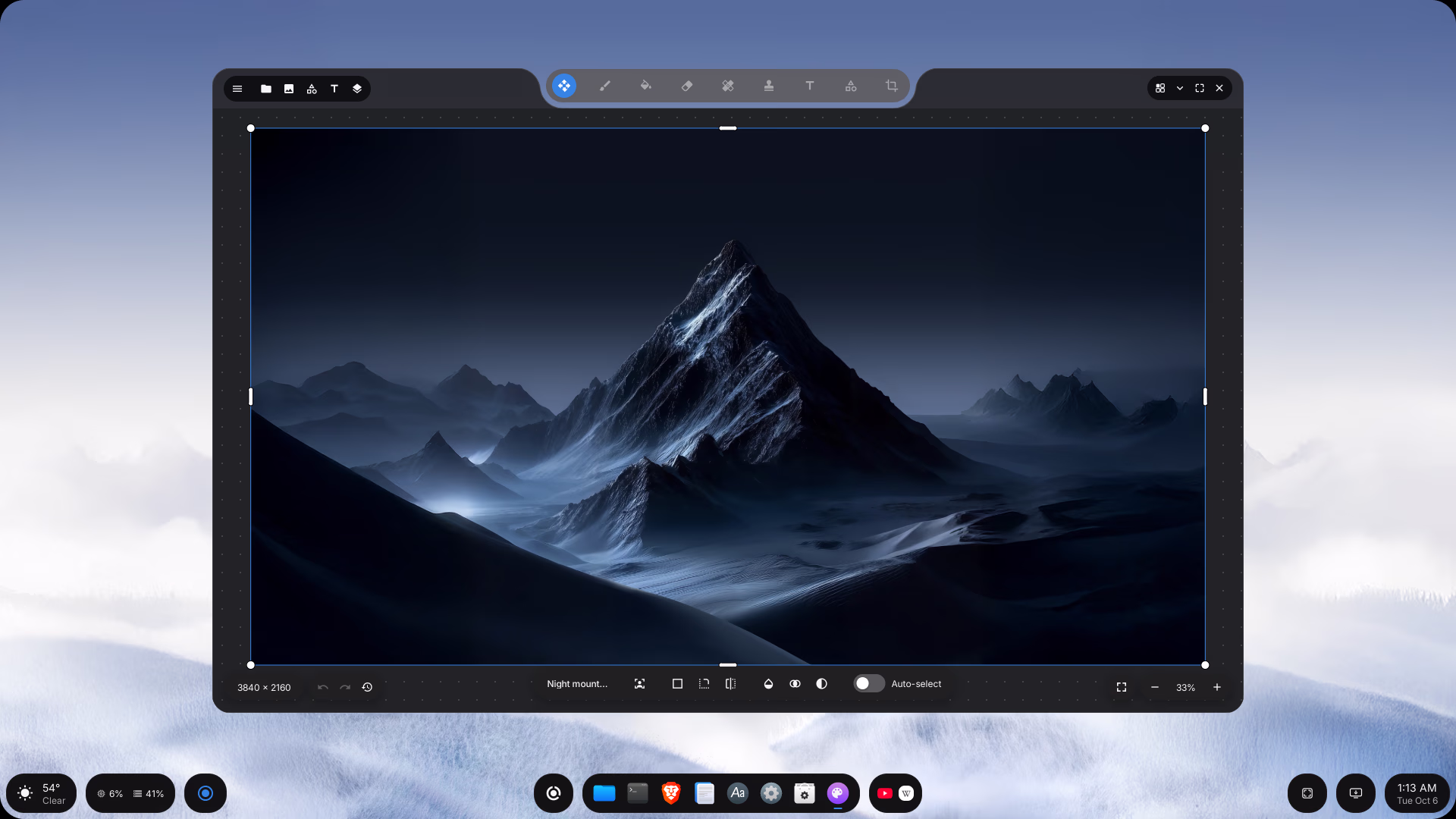 Studio on the DivisionOS desktop in the Carbon theme
